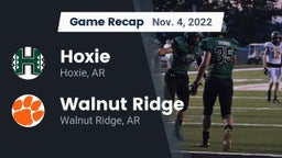 Recap: Hoxie  vs. Walnut Ridge  2022
