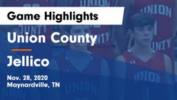 Union County  vs Jellico  Game Highlights - Nov. 28, 2020