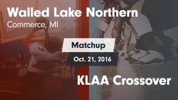 Matchup: Walled Lake vs. KLAA Crossover 2016