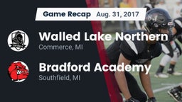 Recap: Walled Lake Northern  vs. Bradford Academy  2017
