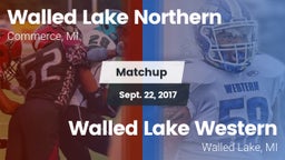 Matchup: Walled Lake vs. Walled Lake Western  2017