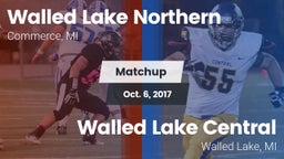 Matchup: Walled Lake vs. Walled Lake Central  2017