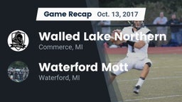 Recap: Walled Lake Northern  vs. Waterford Mott 2017