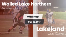 Matchup: Walled Lake vs. Lakeland  2017