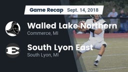 Recap: Walled Lake Northern  vs. South Lyon East  2018