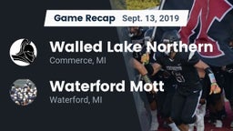 Recap: Walled Lake Northern  vs. Waterford Mott 2019
