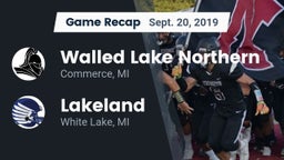 Recap: Walled Lake Northern  vs. Lakeland  2019