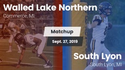 Matchup: Walled Lake vs. South Lyon  2019