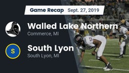 Recap: Walled Lake Northern  vs. South Lyon  2019