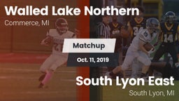 Matchup: Walled Lake vs. South Lyon East  2019