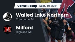 Recap: Walled Lake Northern  vs. Milford  2021
