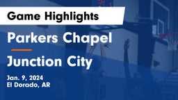 Parkers Chapel  vs Junction City  Game Highlights - Jan. 9, 2024