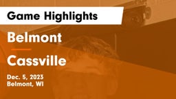 Belmont  vs Cassville  Game Highlights - Dec. 5, 2023