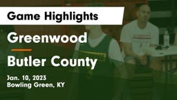Greenwood  vs Butler County  Game Highlights - Jan. 10, 2023