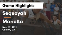 Sequoyah  vs Marietta  Game Highlights - Nov. 17, 2021