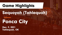 Sequoyah (Tahlequah)  vs Ponca City  Game Highlights - Dec. 9, 2021