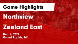 Northview  vs Zeeland East  Game Highlights - Dec. 6, 2022