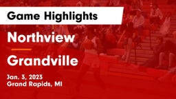 Northview  vs Grandville  Game Highlights - Jan. 3, 2023