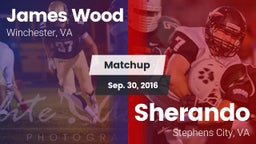 Matchup: James Wood HS vs. Sherando  2016