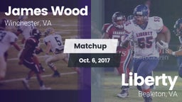 Matchup: James Wood HS vs. Liberty  2017