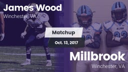 Matchup: James Wood HS vs. Millbrook  2017