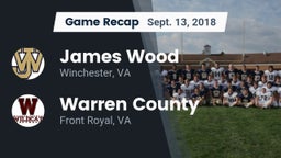Recap: James Wood  vs. Warren County 2018