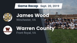 Recap: James Wood  vs. Warren County  2019