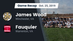 Recap: James Wood  vs. Fauquier  2019