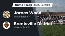 Recap: James Wood  vs. Brentsville District  2021