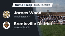 Recap: James Wood  vs. Brentsville District  2022
