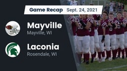 Recap: Mayville  vs. Laconia  2021