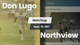 Matchup: Don Lugo  vs. Northview  2017