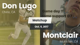 Matchup: Don Lugo  vs. Montclair  2017