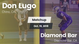 Matchup: Don Lugo  vs. Diamond Bar  2018