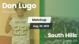 Matchup: Don Lugo  vs. South Hills  2019