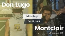 Matchup: Don Lugo  vs. Montclair  2019