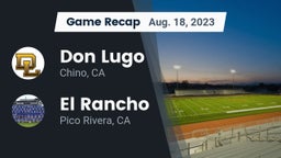 Recap: Don Lugo  vs. El Rancho  2023