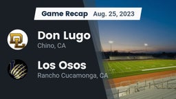 Recap: Don Lugo  vs. Los Osos  2023