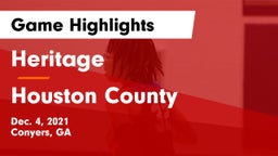 Heritage  vs Houston County  Game Highlights - Dec. 4, 2021