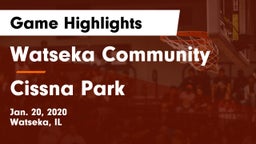 Watseka Community  vs Cissna Park Game Highlights - Jan. 20, 2020