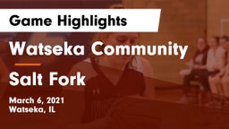 Watseka Community  vs Salt Fork Game Highlights - March 6, 2021