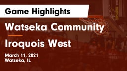 Watseka Community  vs Iroquois West  Game Highlights - March 11, 2021