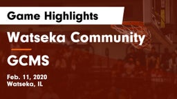 Watseka Community  vs GCMS  Game Highlights - Feb. 11, 2020