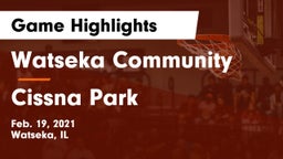 Watseka Community  vs Cissna Park  Game Highlights - Feb. 19, 2021