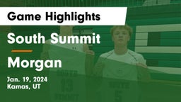 South Summit  vs Morgan  Game Highlights - Jan. 19, 2024