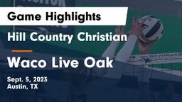 Hill Country Christian  vs Waco Live Oak Game Highlights - Sept. 5, 2023