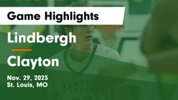 Lindbergh  vs Clayton  Game Highlights - Nov. 29, 2023