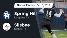 Recap: Spring Hill  vs. Silsbee  2018