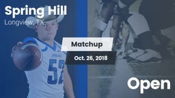 Matchup: Spring Hill High vs. Open 2018