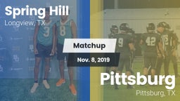 Matchup: Spring Hill High vs. Pittsburg  2019